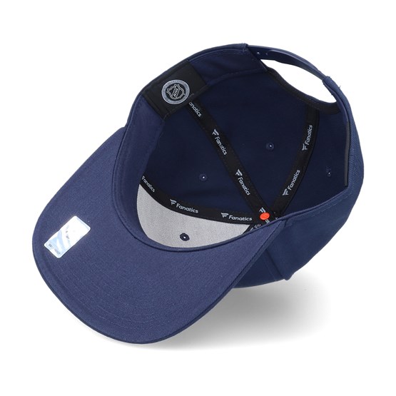 Seattle Kraken Core Secondary Logo Navy Snapback Fanatics Cap Hatstore Co In