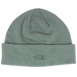 Norm Shallow Beanie Green Cuff - The 