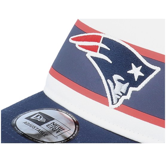 New England Patriots Retro White Red Navy Trucker New Era Caps Hatstoreworld Com