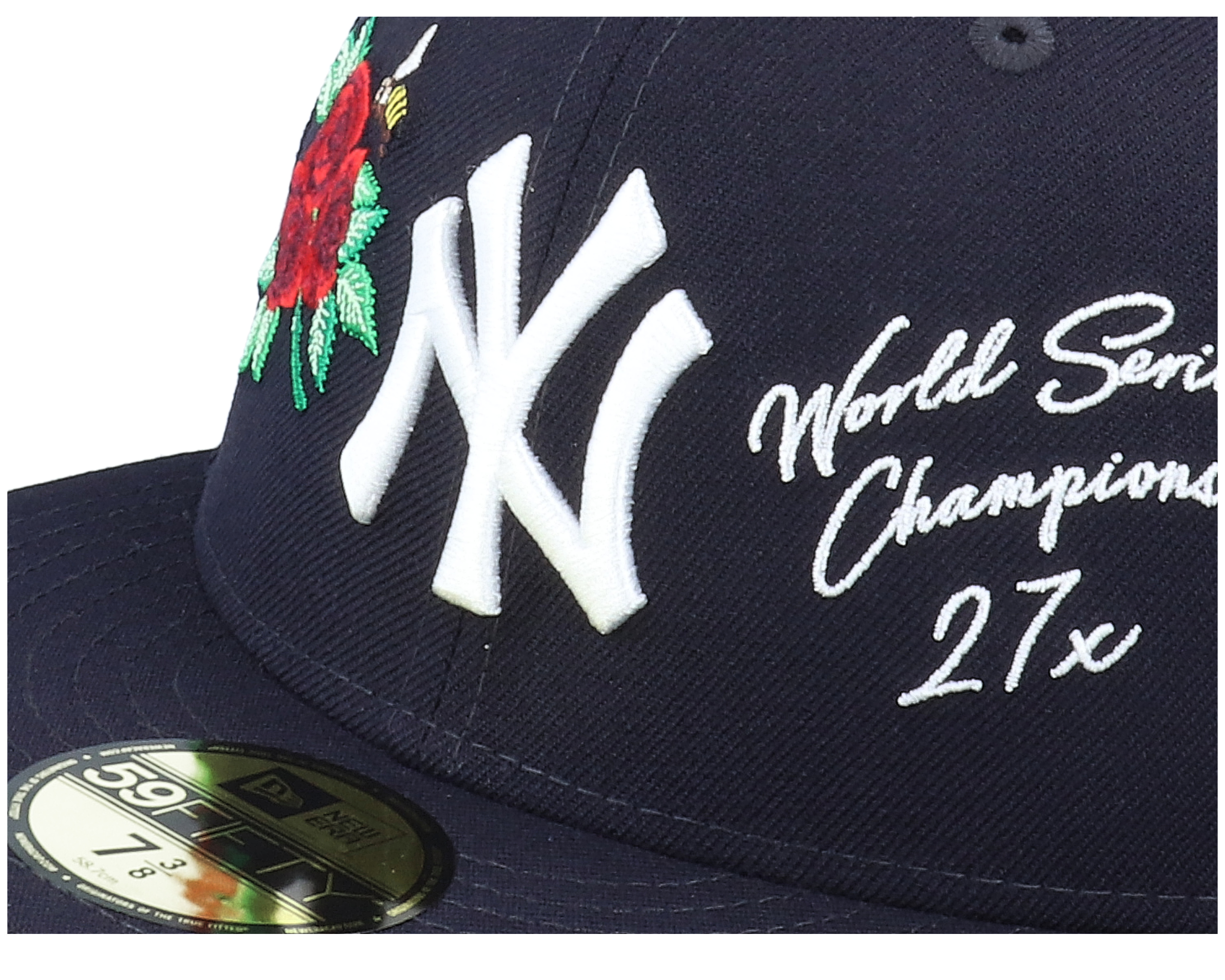 New York Yankees MLB Icon 59FIFTY Navy Fitted - New Era caps | Hatstore ...