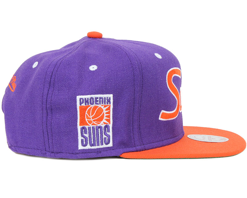 phoenix suns mitchell and ness hat