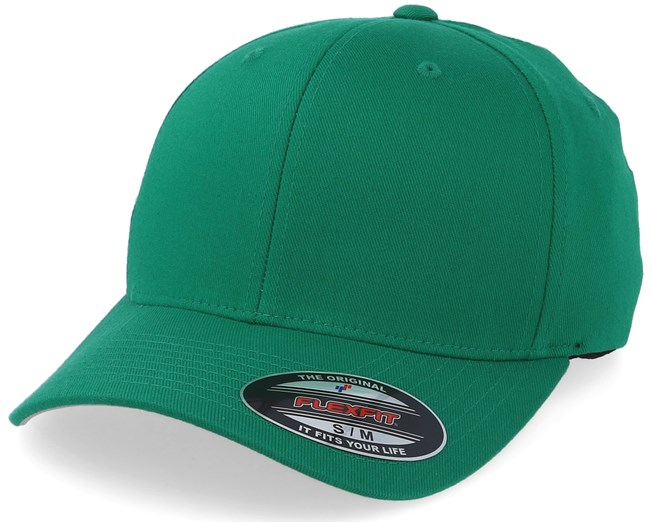 flexfit green hat