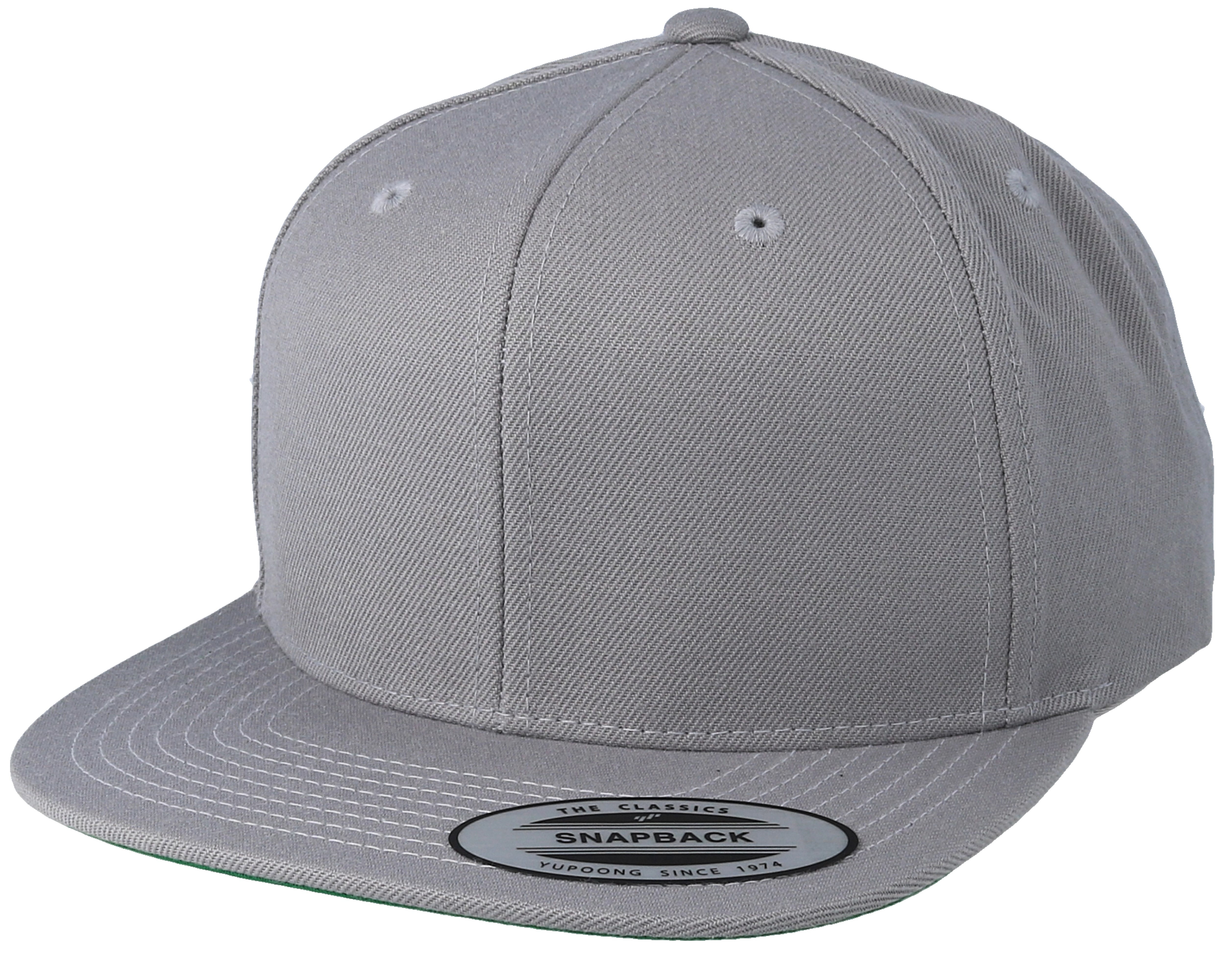 Silver Snapback - Yupoong caps - Hatstoreworld.com