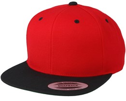 Red/Black Snapback - Yupoong
