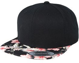 Floral Red Snapback - Yupoong