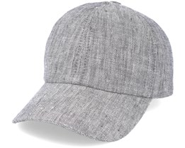 Perry Linen Herringbone Black - Stetson