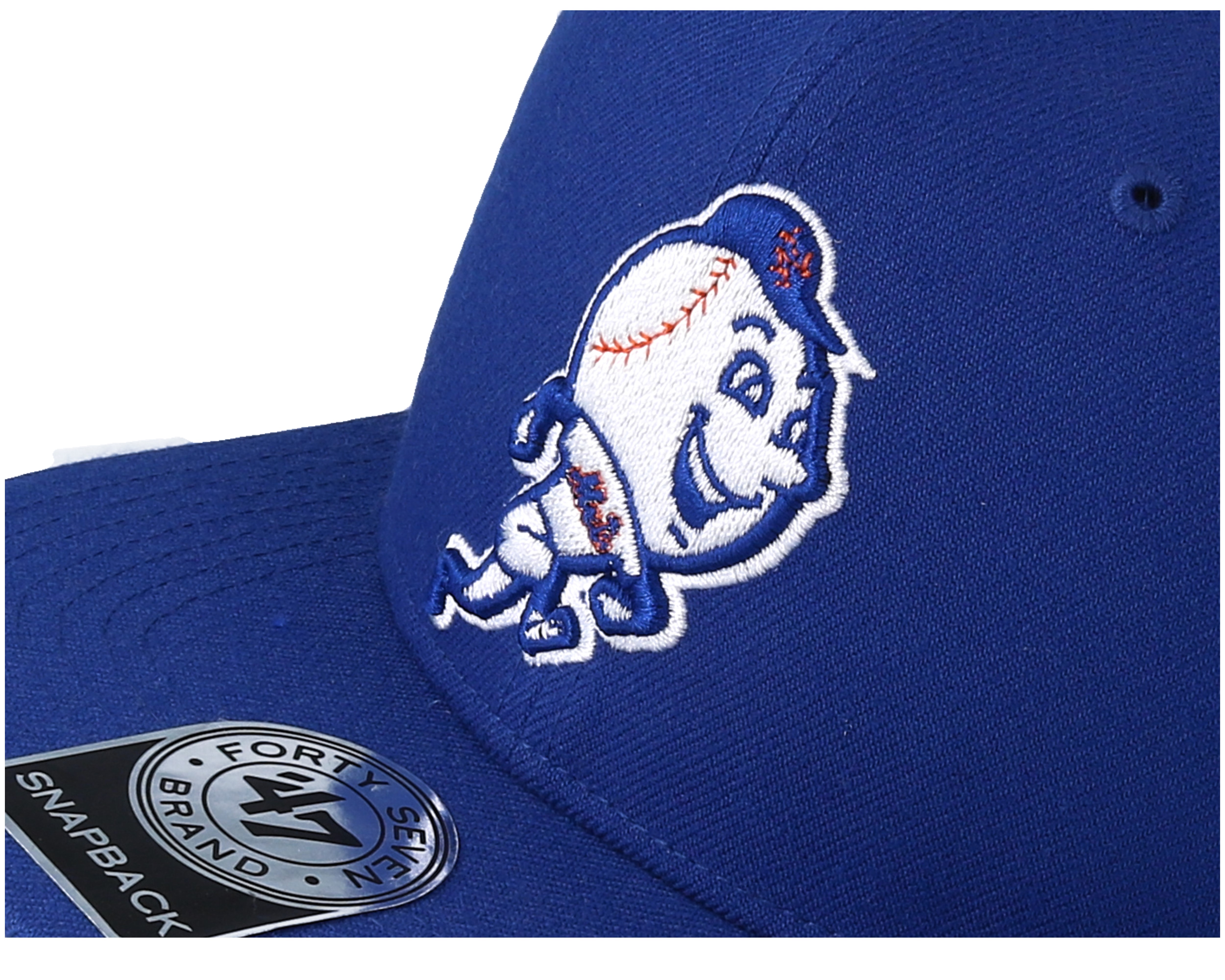 NY Mets Sure Shot Royal/White Snapback 47 Brand caps