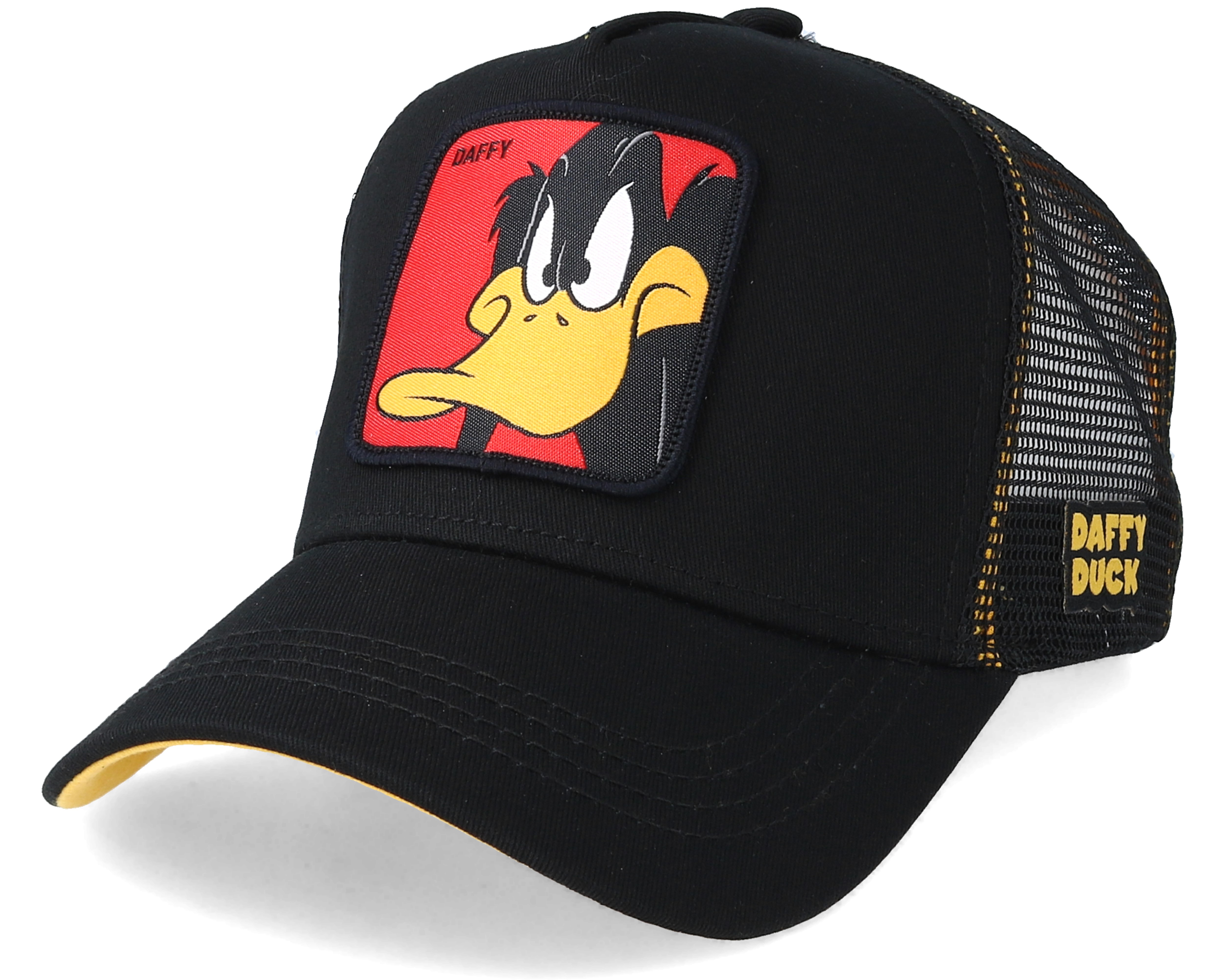 Looney Tunes Daffy Duck Black/Red Trucker Capslab caps