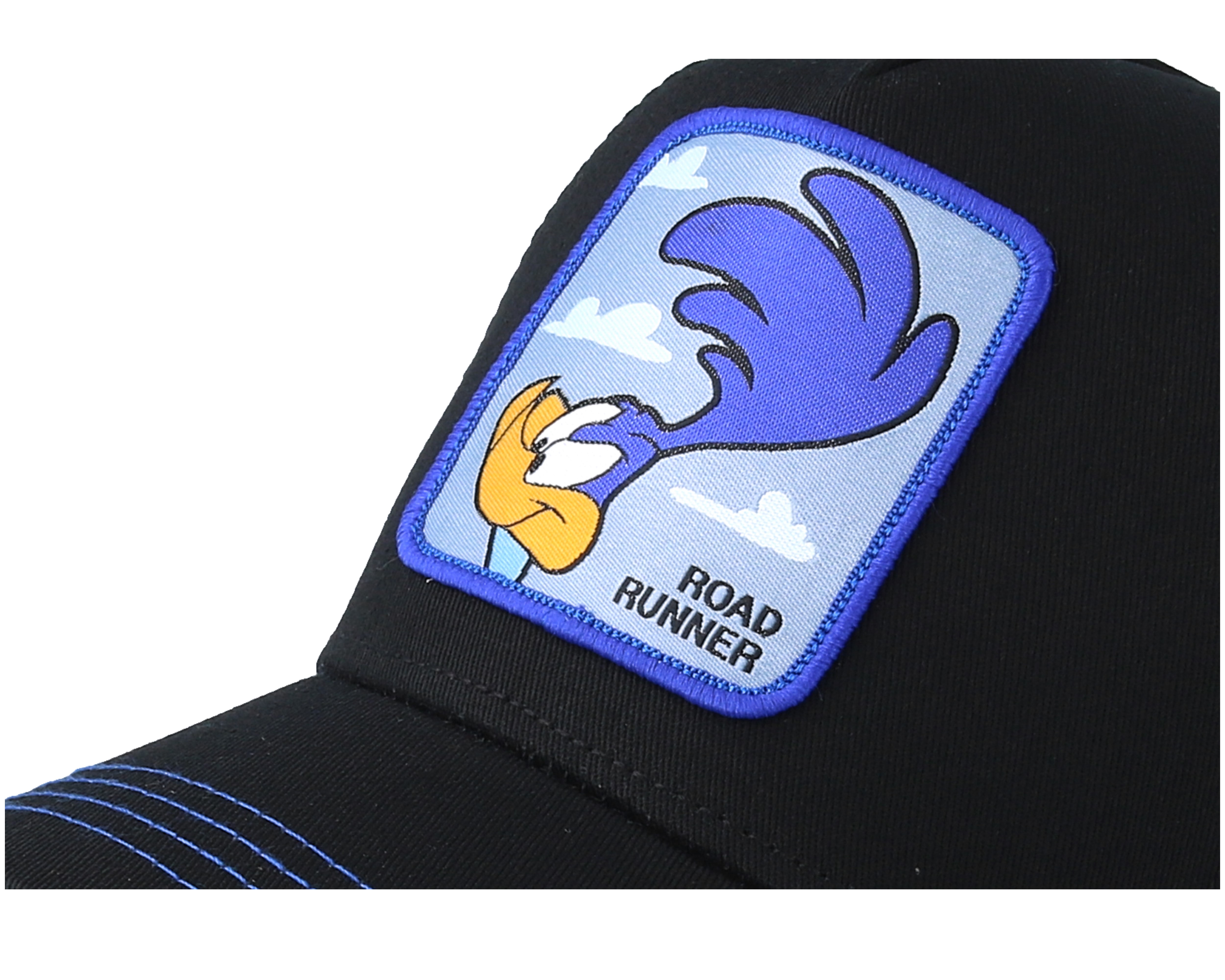 Looney Tunes Road Runner Black/Blue Trucker Capslab caps Hatstore.co.uk