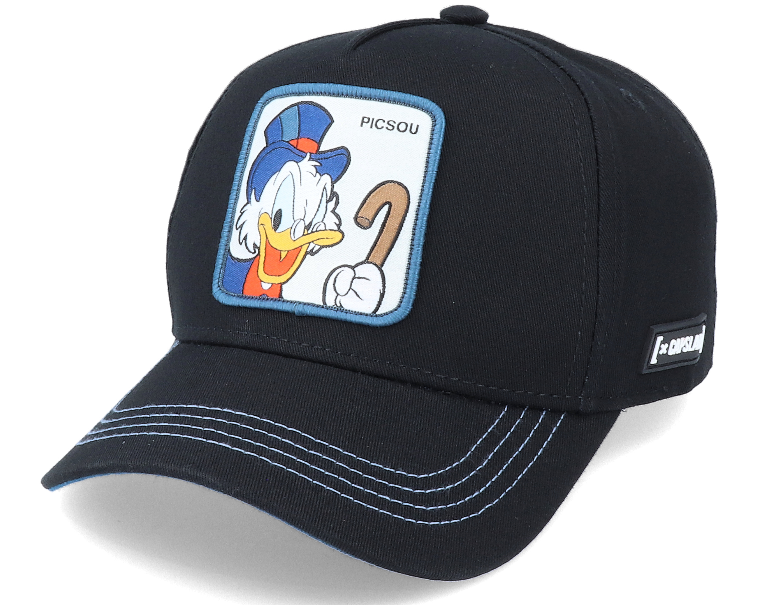 Disney Scrooge Mcduck Black Trucker Capslab cap Hatstore.ch