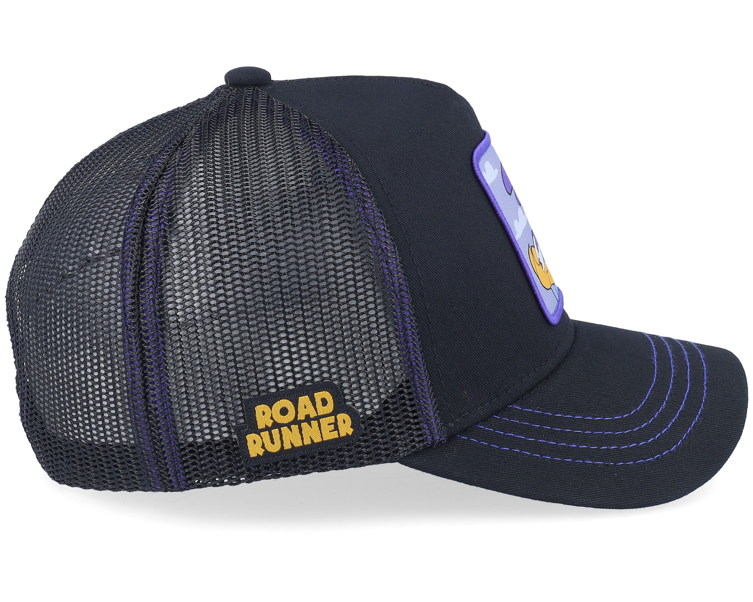 Looney Tunes Road Runner Black/Black/Blue Trucker Capslab keps