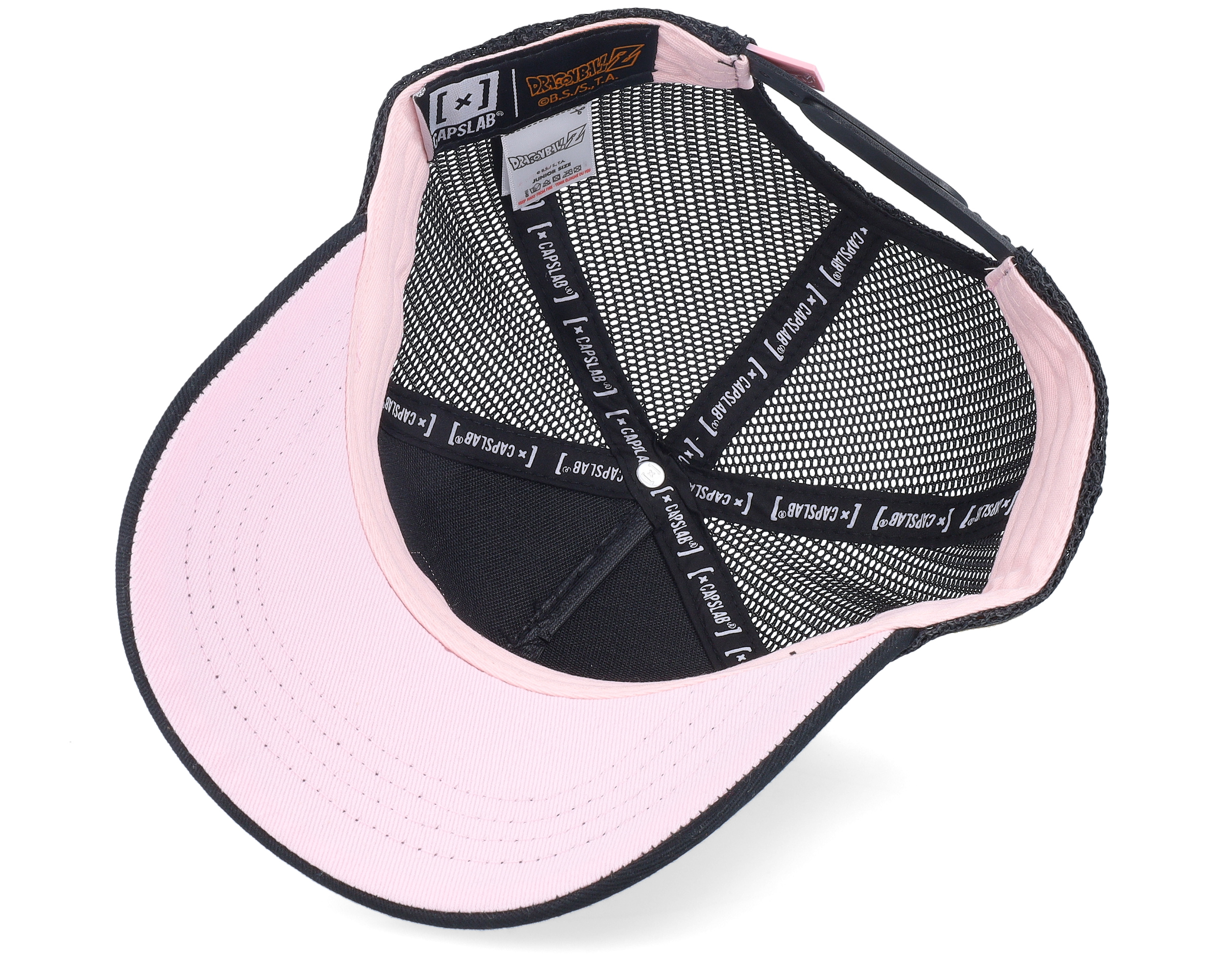 Dragon Ball Z Majin Buu Black Trucker Capslab caps