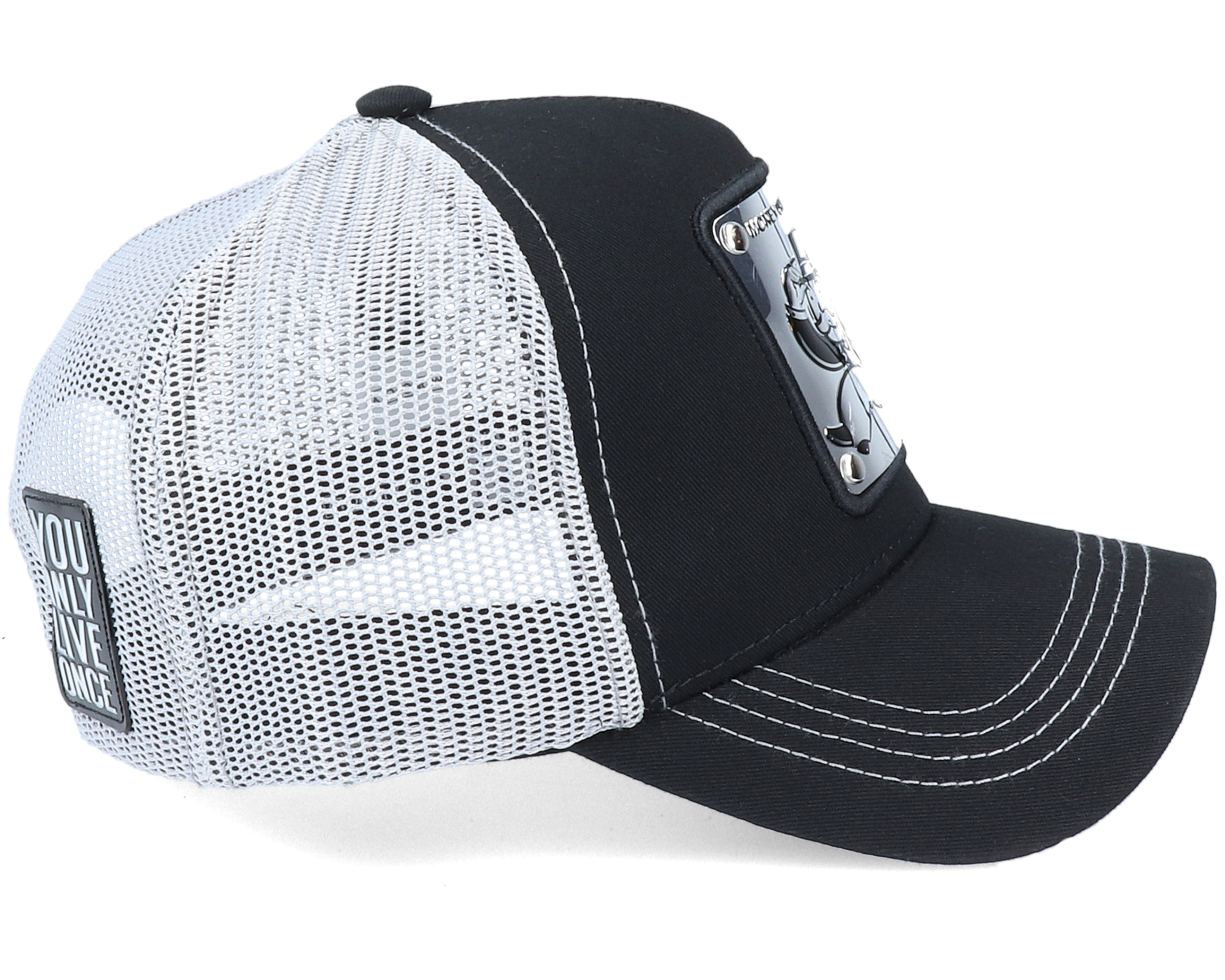 Monopoly Black/Grey Trucker Capslab keps Hatstore.se