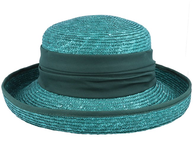 Green straw hat Clearance