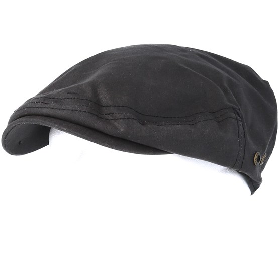 waxed cotton driving cap