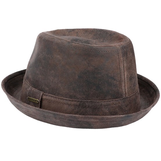 Gesperrt Player Pigskin Brown Trilby 