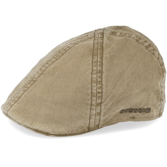 stetson flat cap