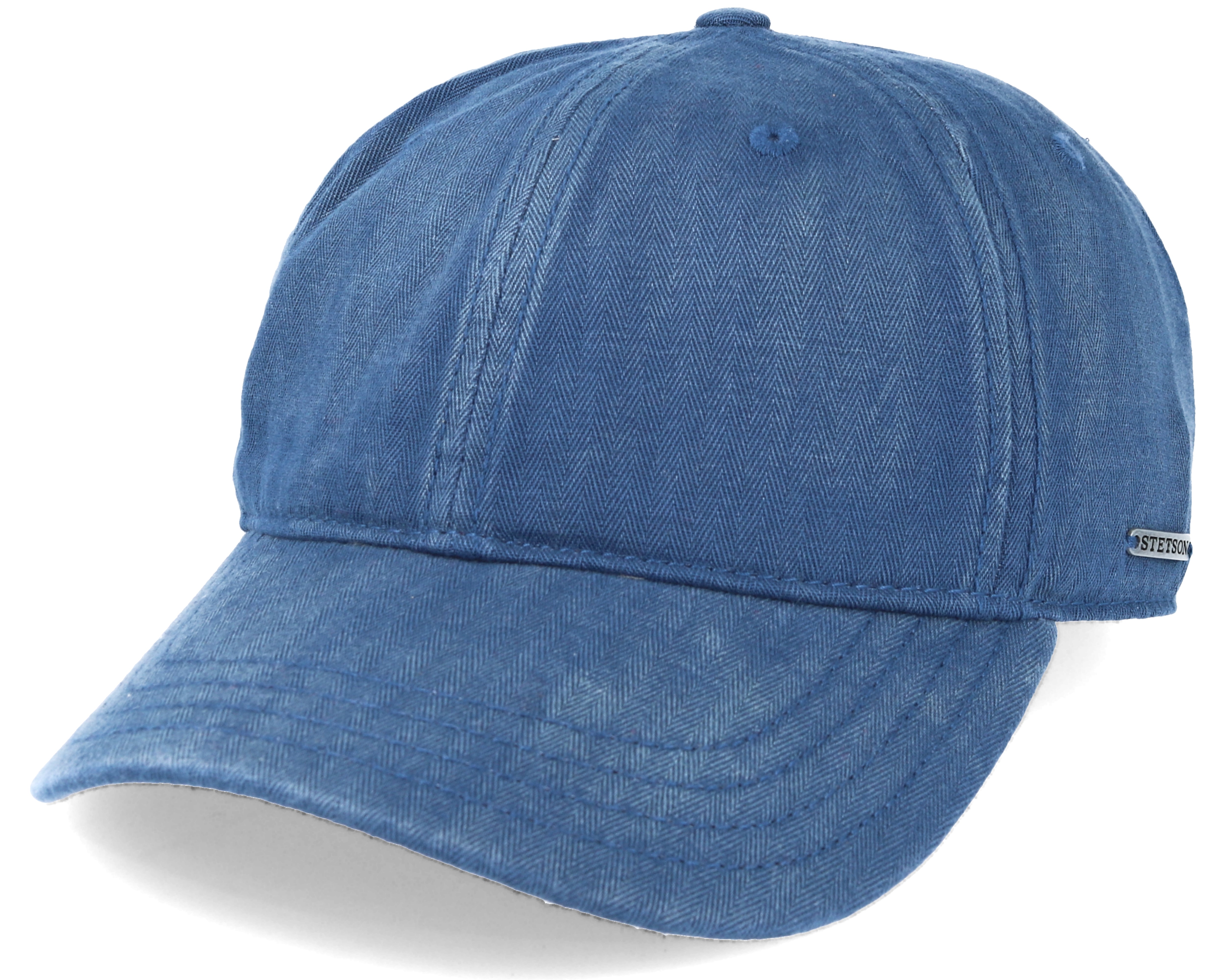 Baseball Cotton Blue/Burgundy Adjustable - Stetson caps | Hatstore.co.uk