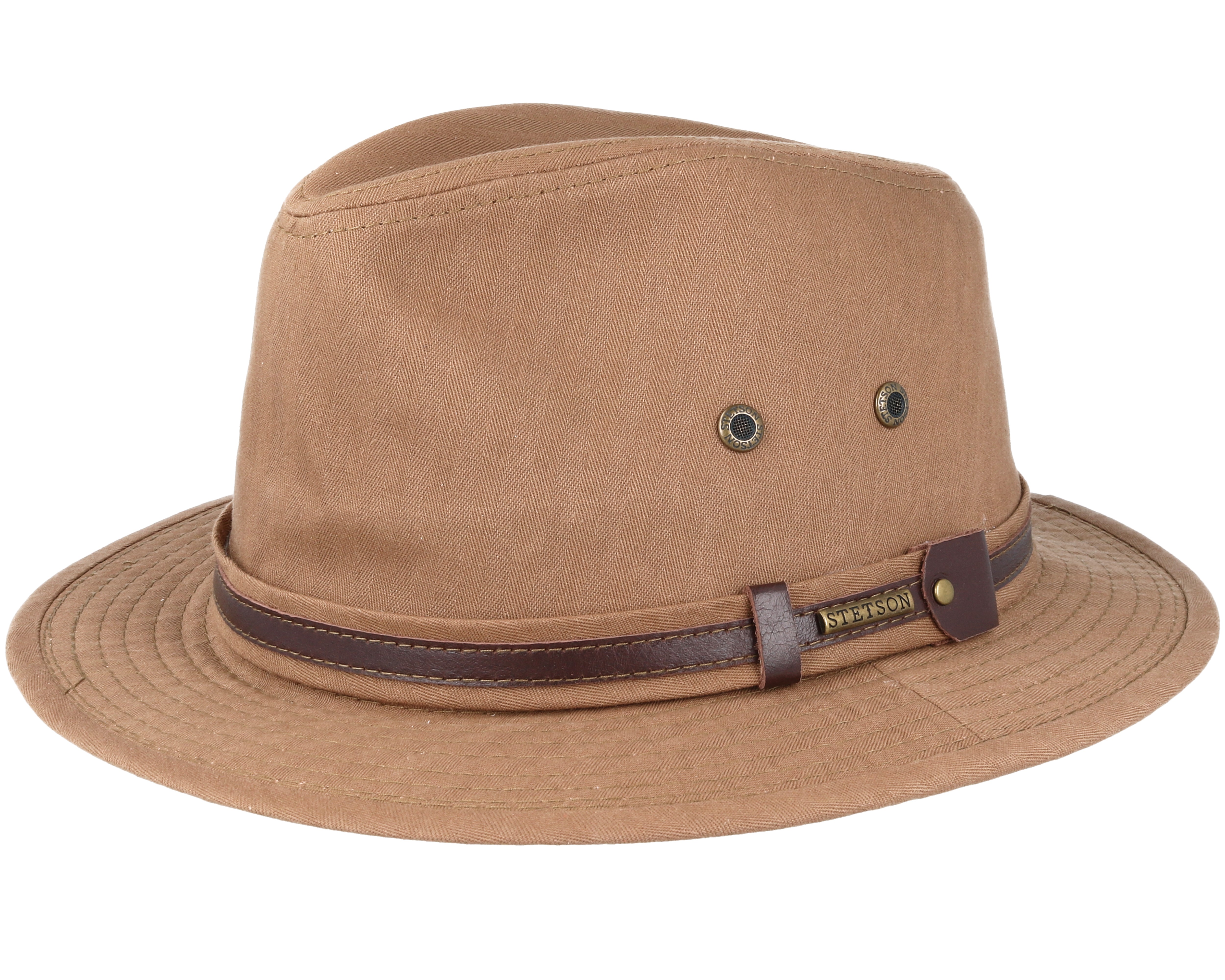 Cotton Brown Traveler - Stetson hats | Hatstore.co.uk