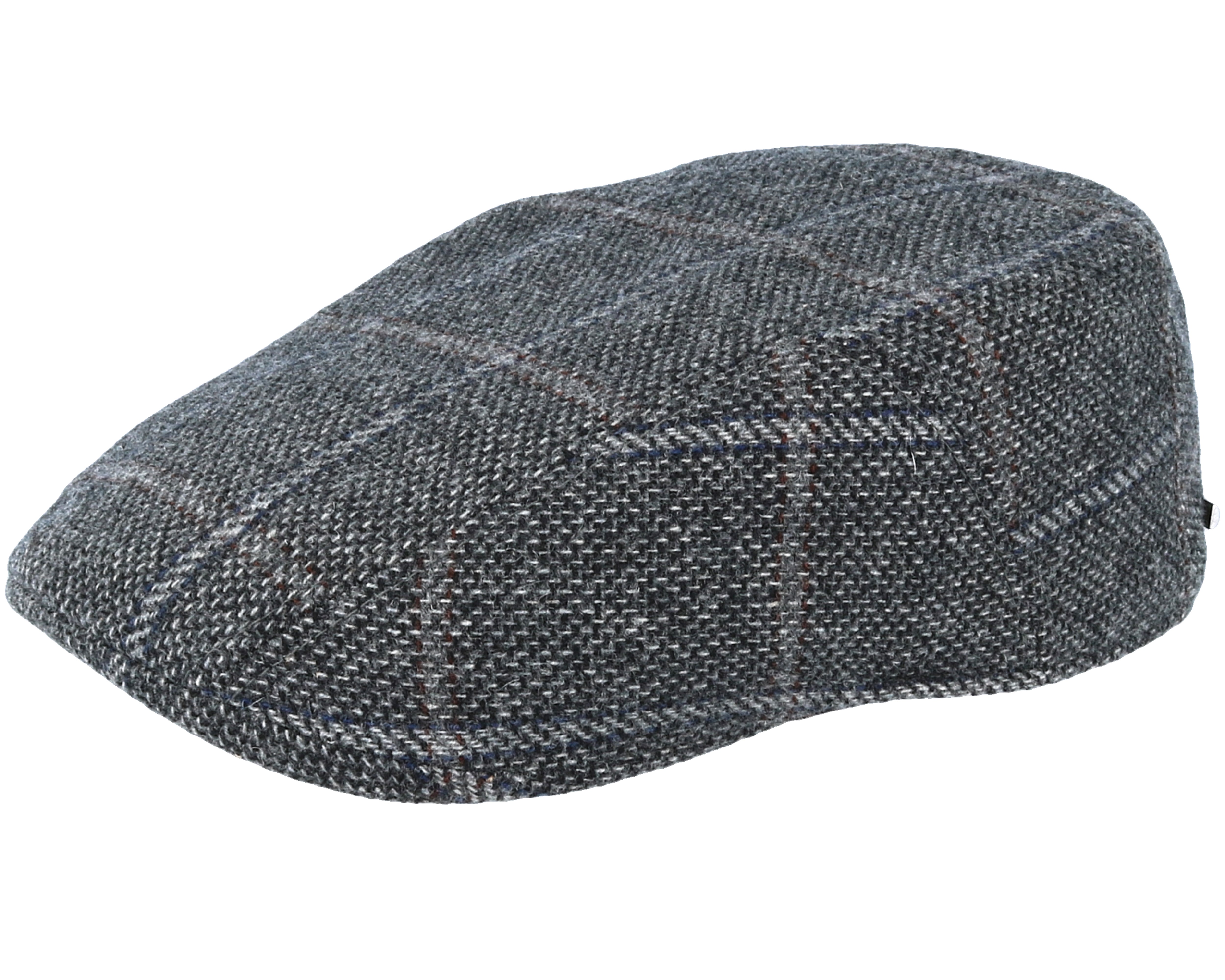 Ivy Wool Grey Flat Cap Stetson caps Hatstore.co.uk