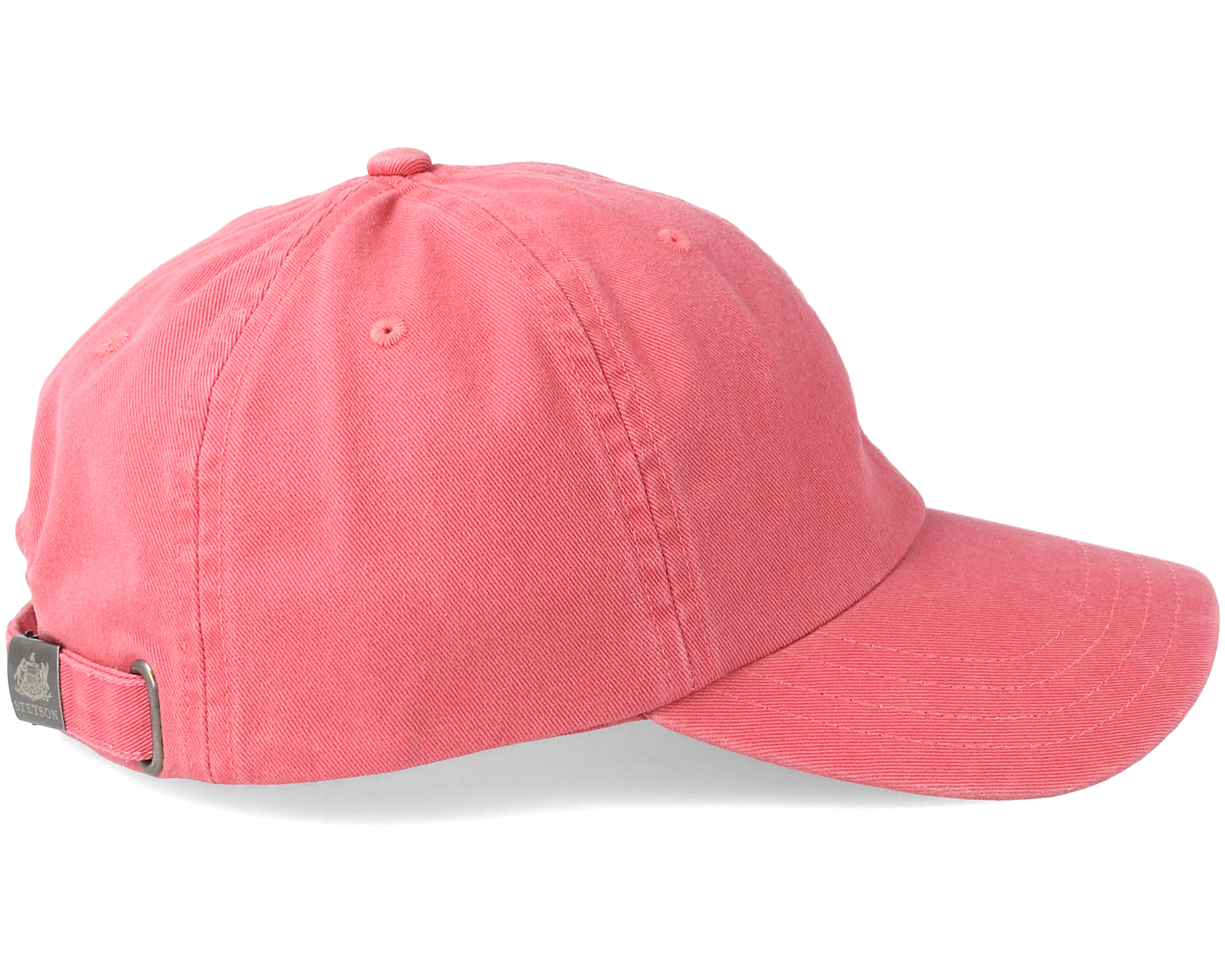 Baseball Cap Cotton Pink Adjustable Stetson caps