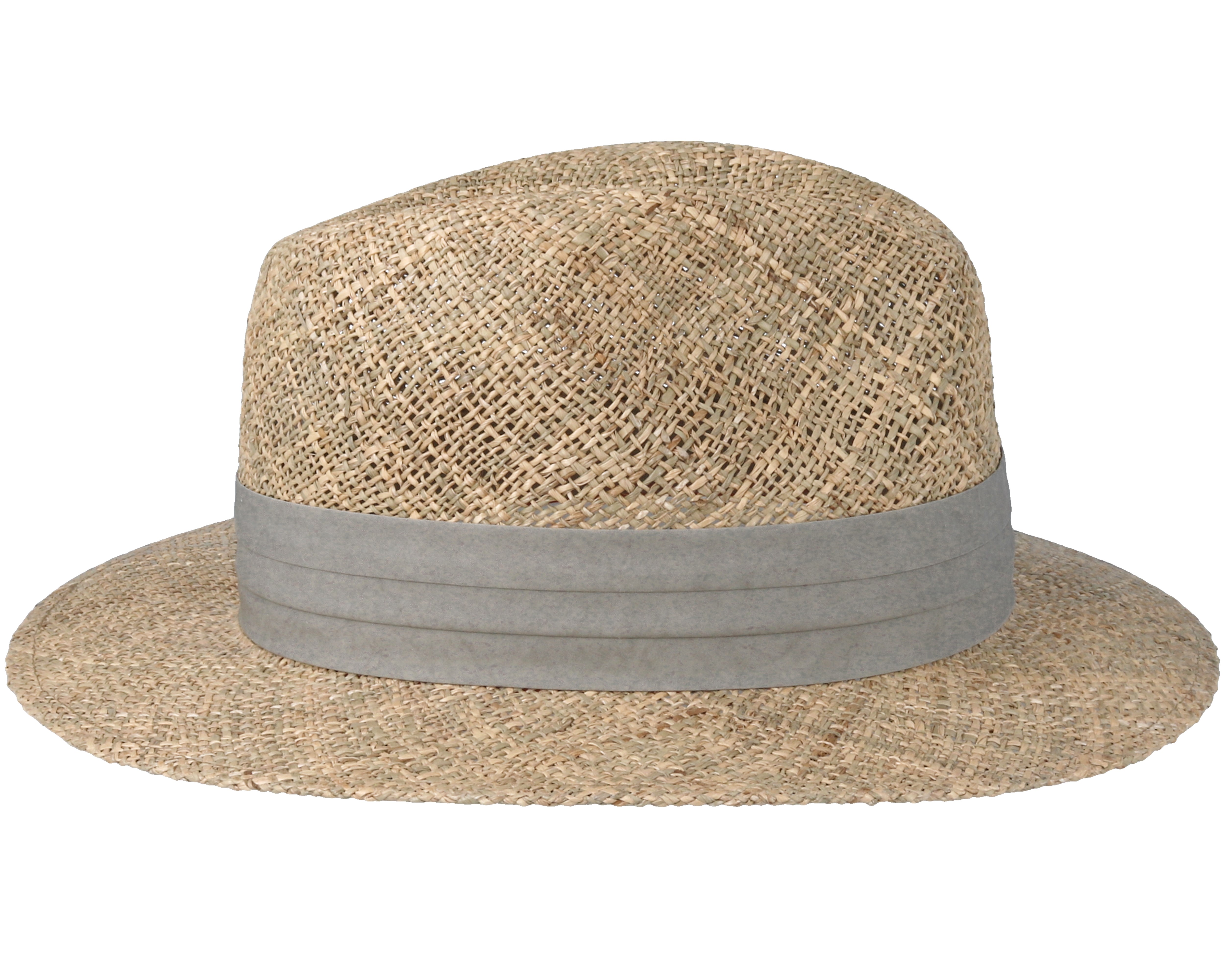 Seagrass Traveller Beige/Grey Straw Stetson hats