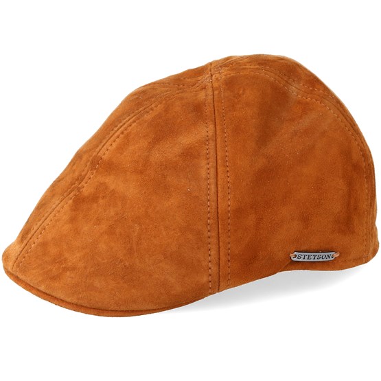 suede flat cap
