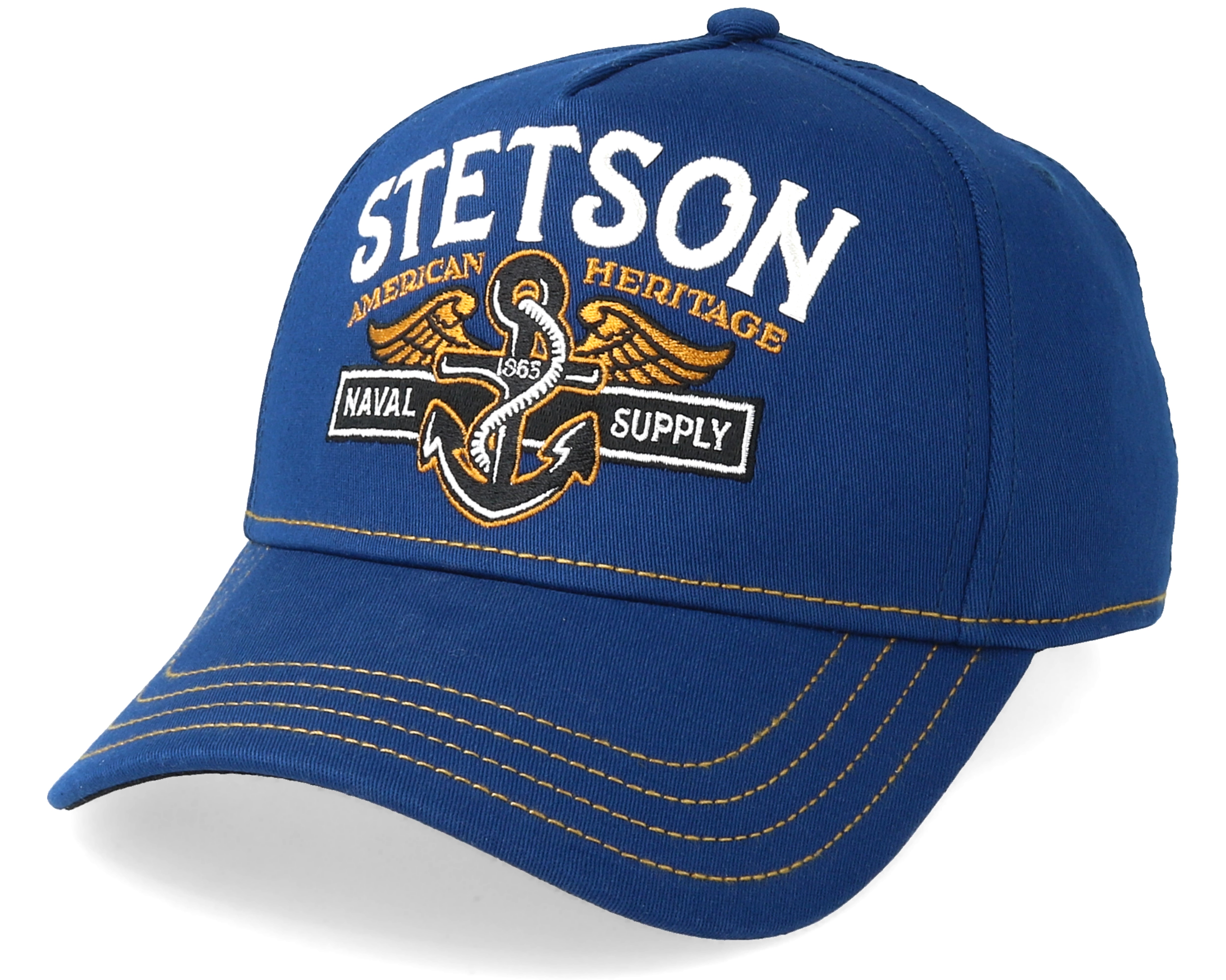 Naval Supply Trucker Cap Navy Flexfit Stetson caps Hatstore.co.uk