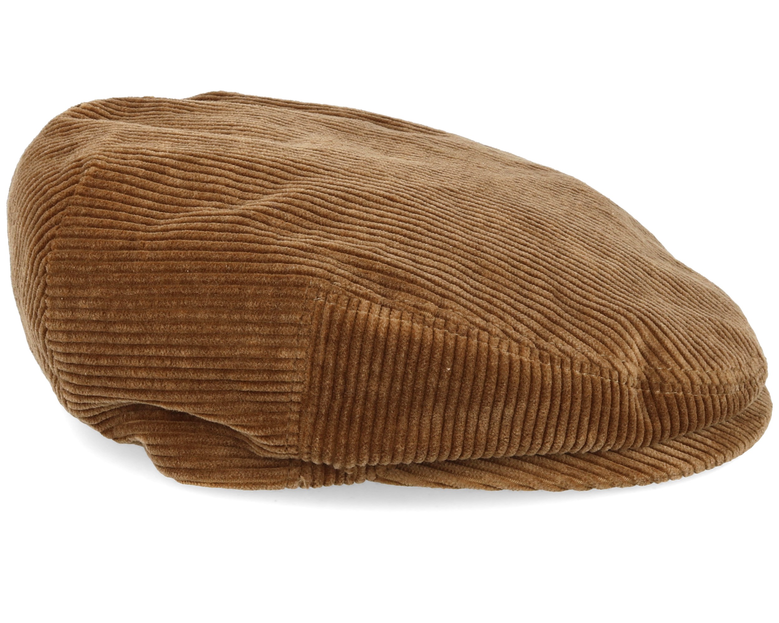 Kent Cord Brown Flat Cap Stetson caps