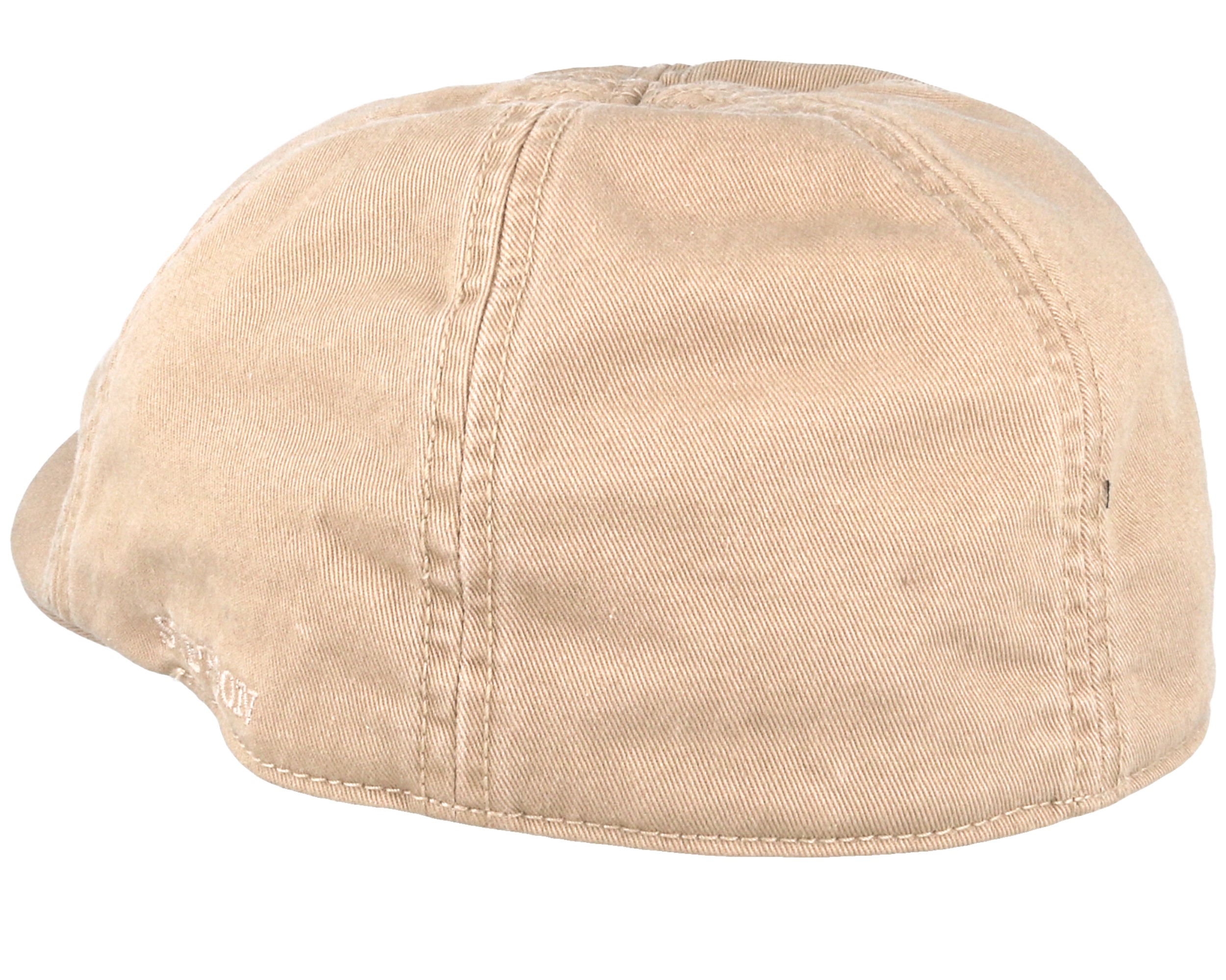 Texas Cotton Beige Flat Cap Stetson caps