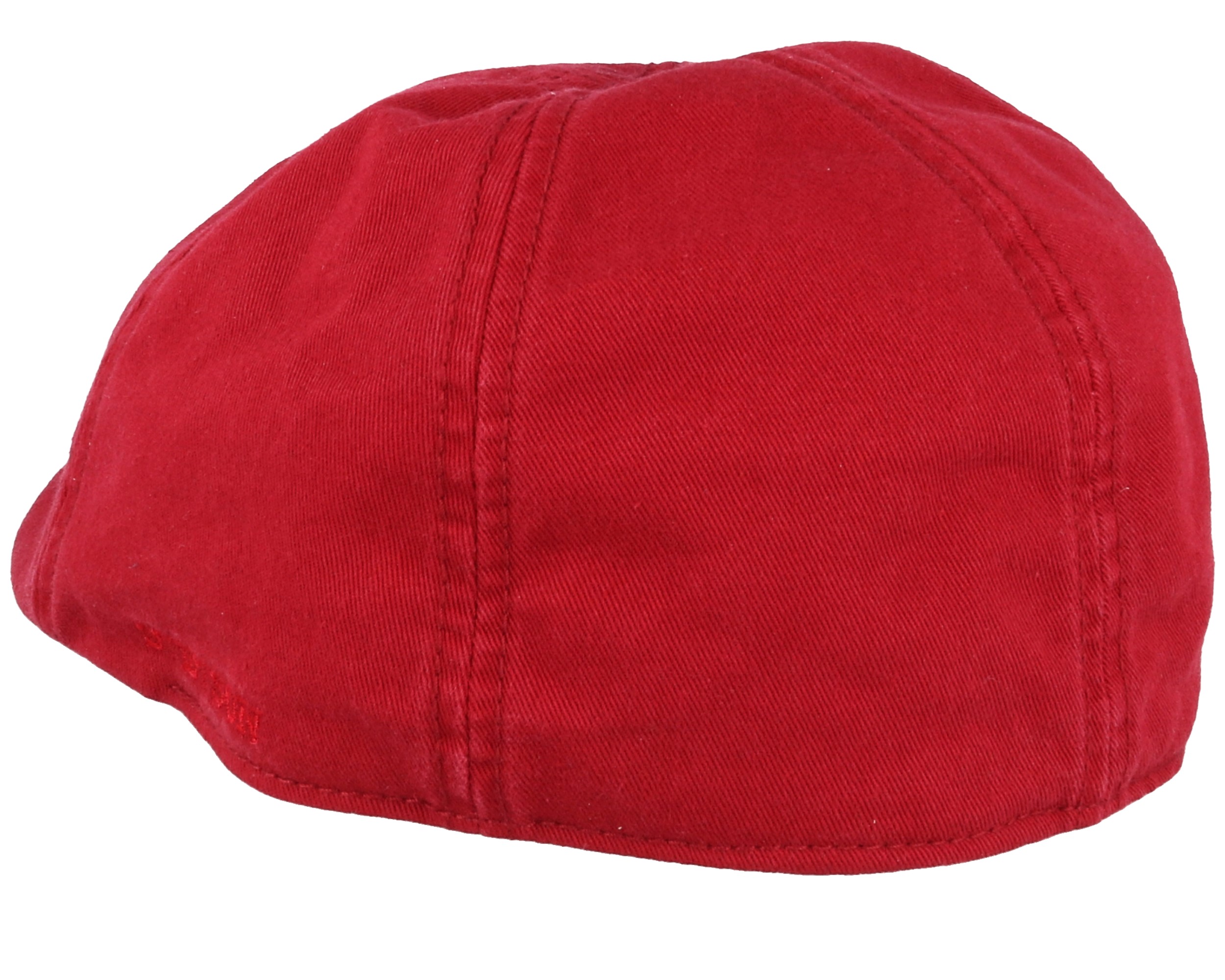 Texas Cotton Red Flat Cap Stetson keps Hatstore.se