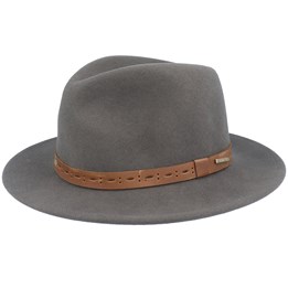 Tller Vitafelt Grey Fedora - Stetson 