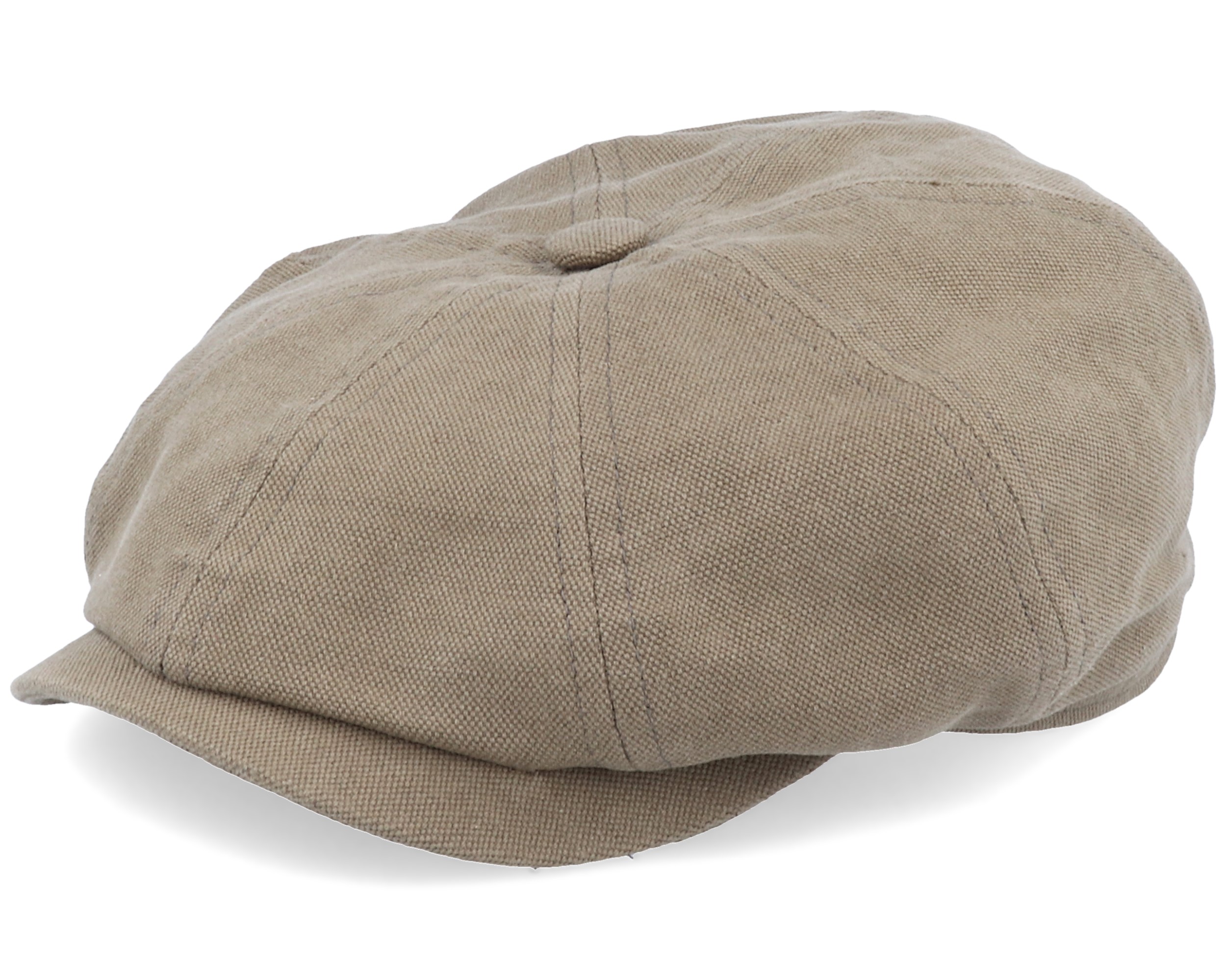 Hatteras Cotton/Linen Green Flat Cap Stetson caps Hatstore.co.uk
