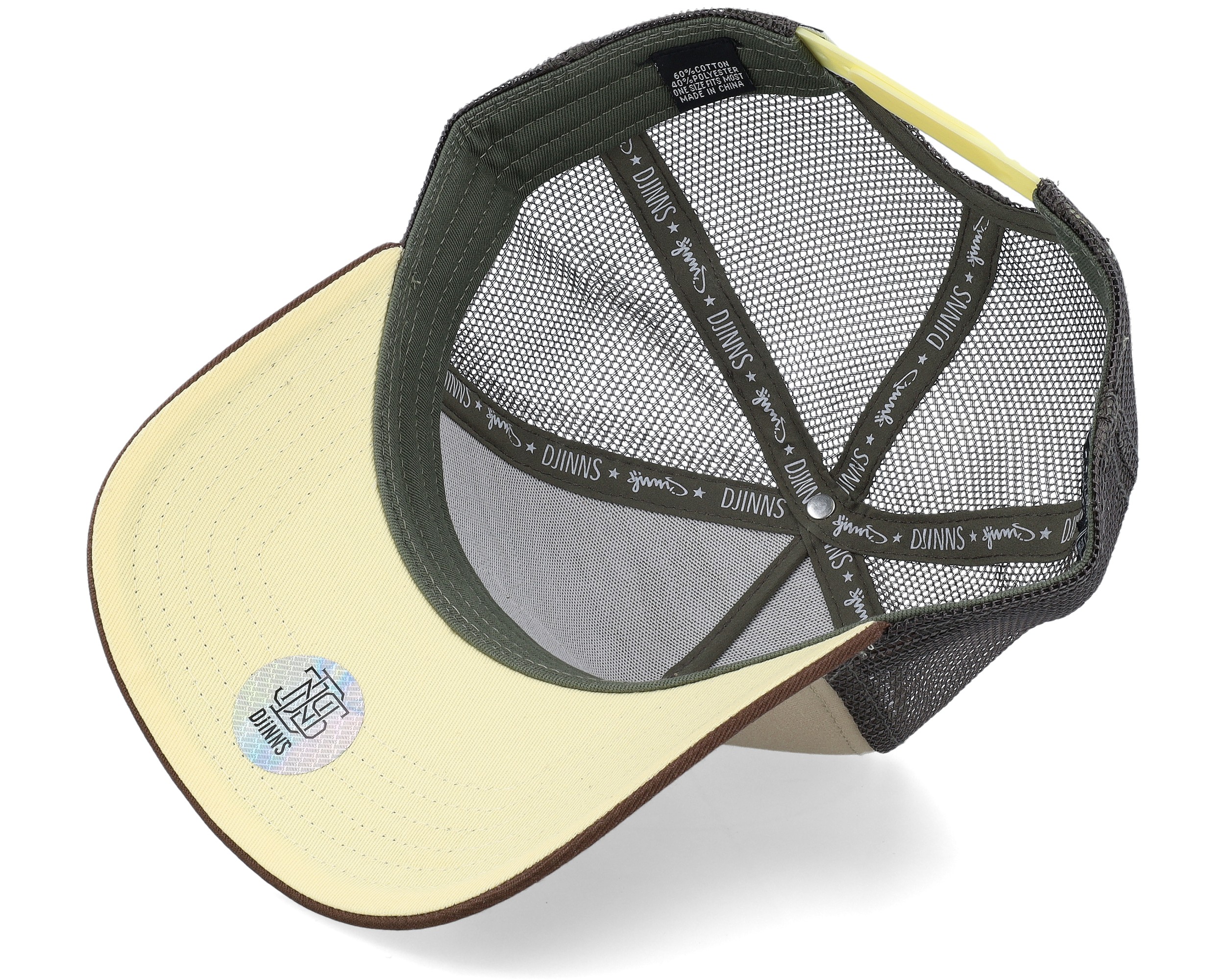 Trucker Cap Hft Food Bacon Khaki/Brown Trucker Djinns caps Hatstore.dk