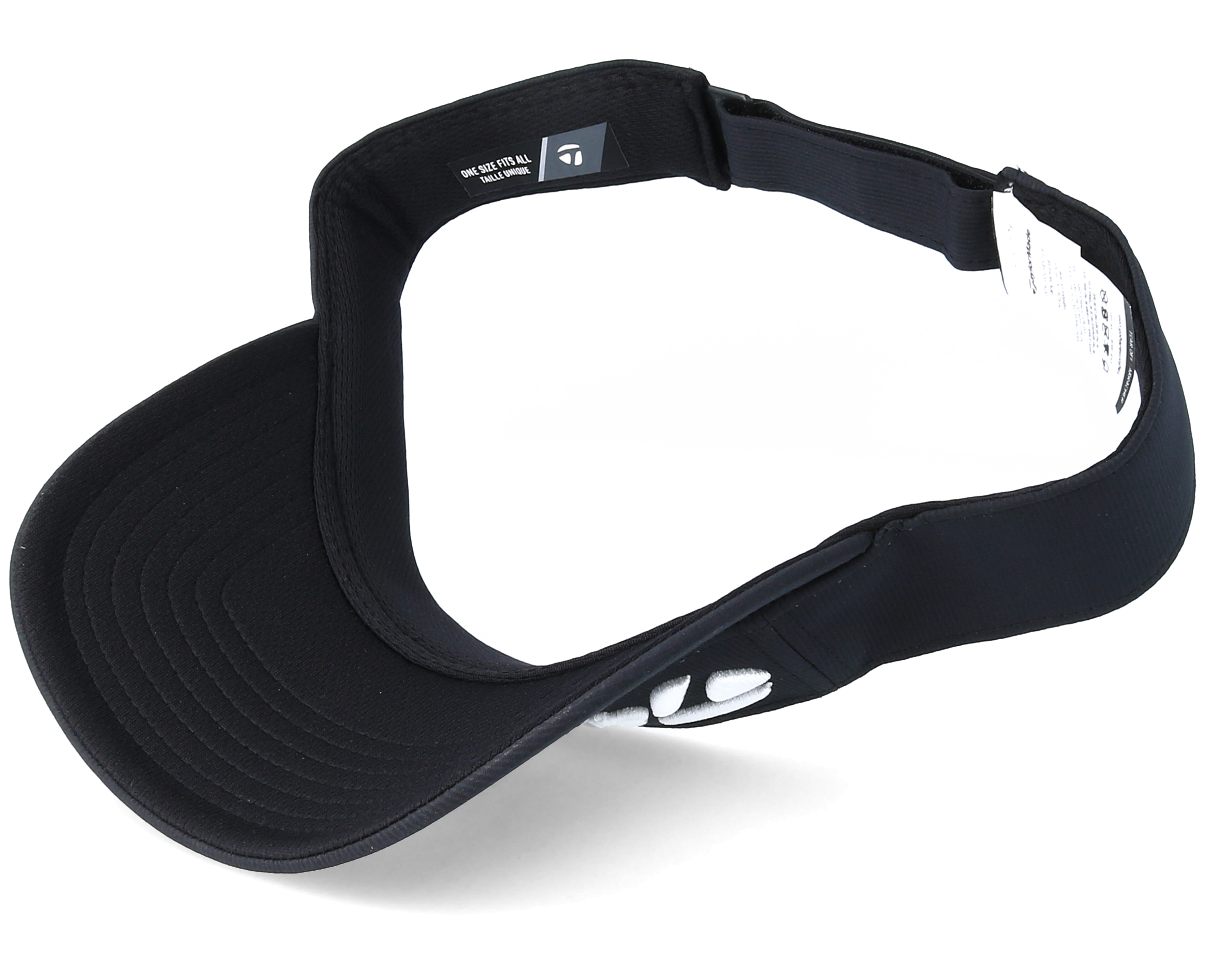 Performance Radar Black Visor Taylor Made caps Hatstore.co.uk