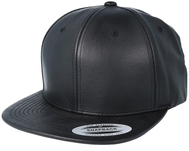 yupoong black snapback