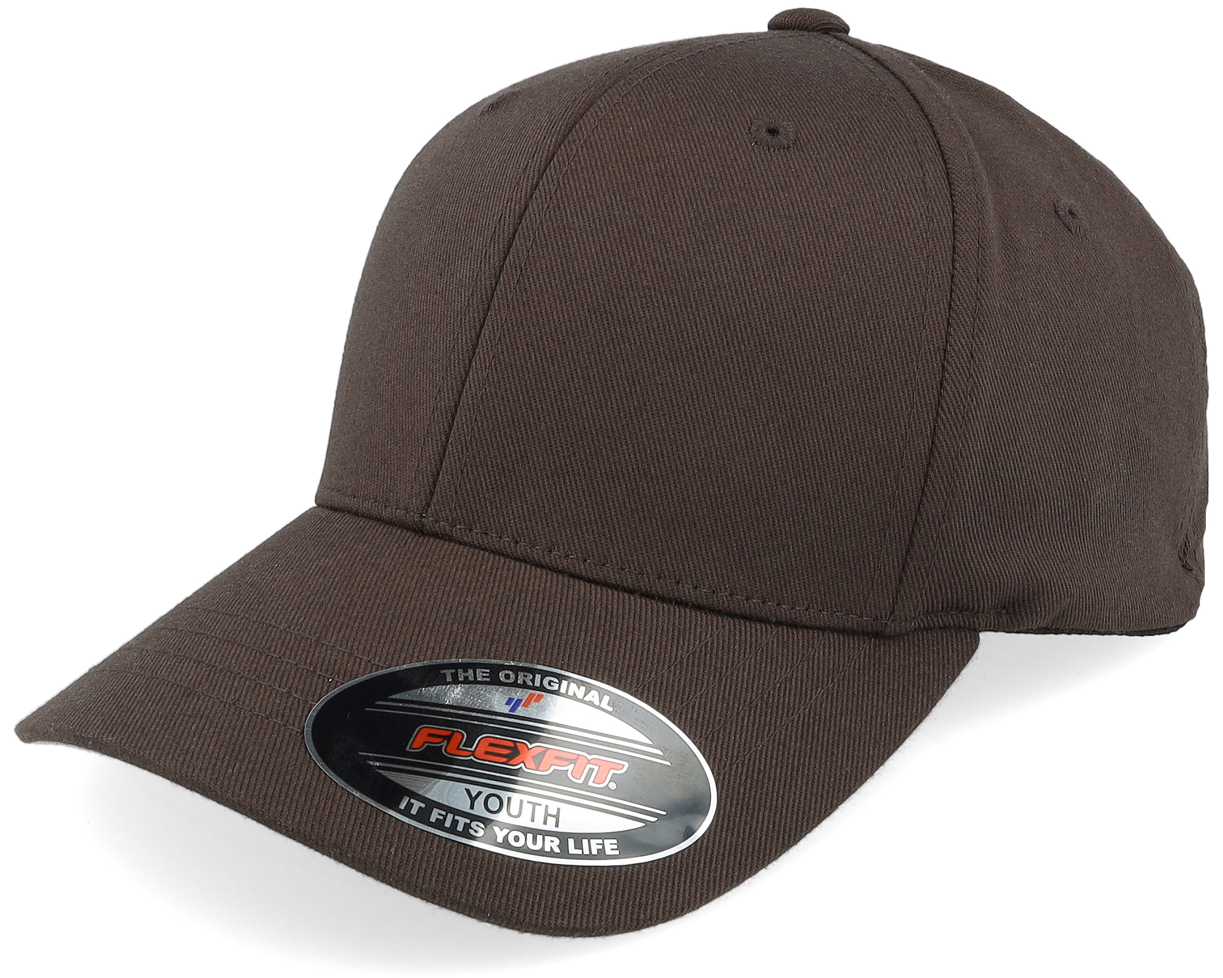 Kids Brown Flexfit Flexfit caps Hatstore.co.uk