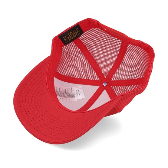 Red Trucker - Yupoong caps - Hatstoreworld.com