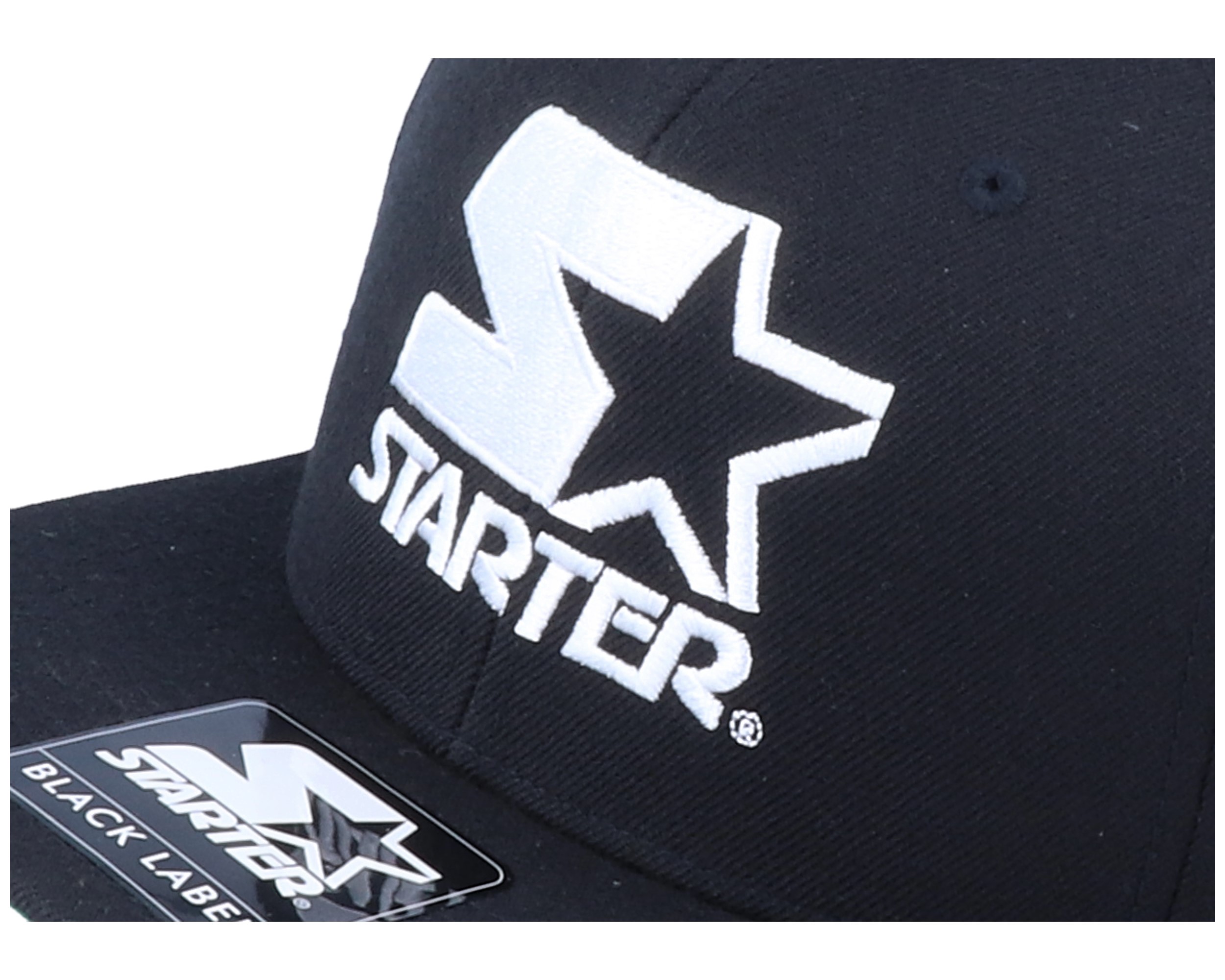 Logo Black/White Snapback - Starter caps - Hatstoreworld.com