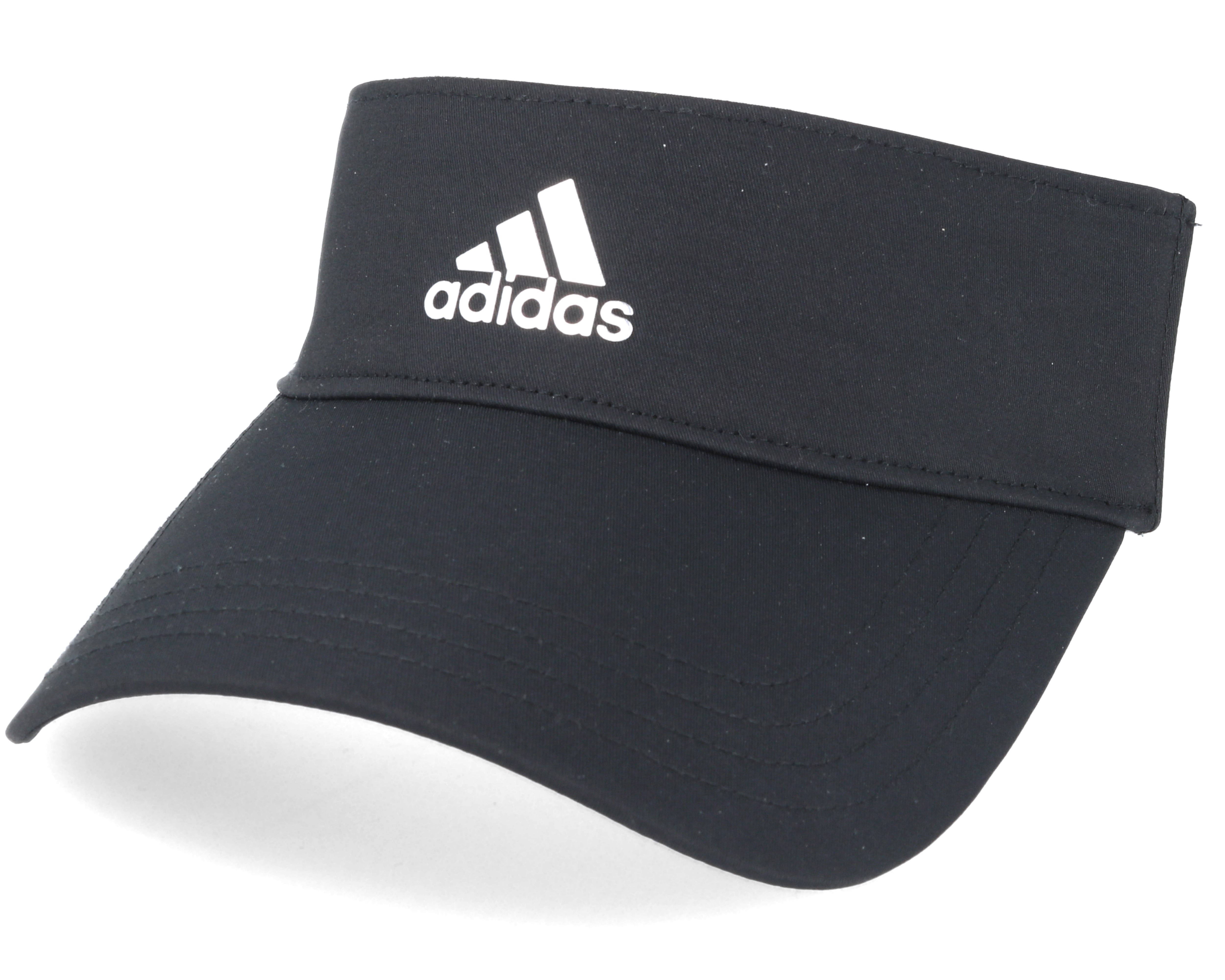 3 Stripe Black Visor Adidas caps