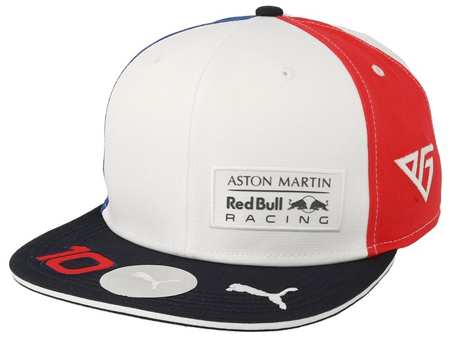 Red Bull Racing P Gasly White Blue Red Snapback Formula One Caps Hatstoreworld Com
