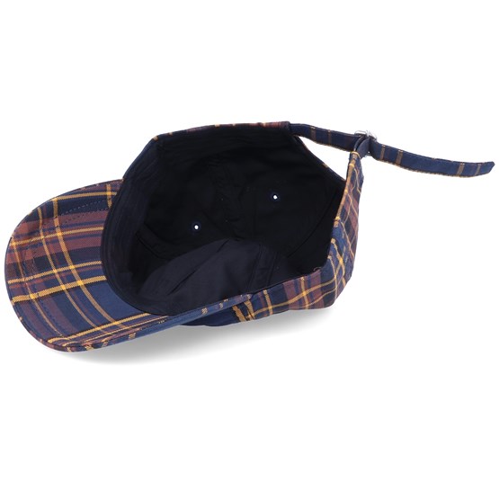 Winter Tartan Midnight Blue Adjustable Fred Perry Caps