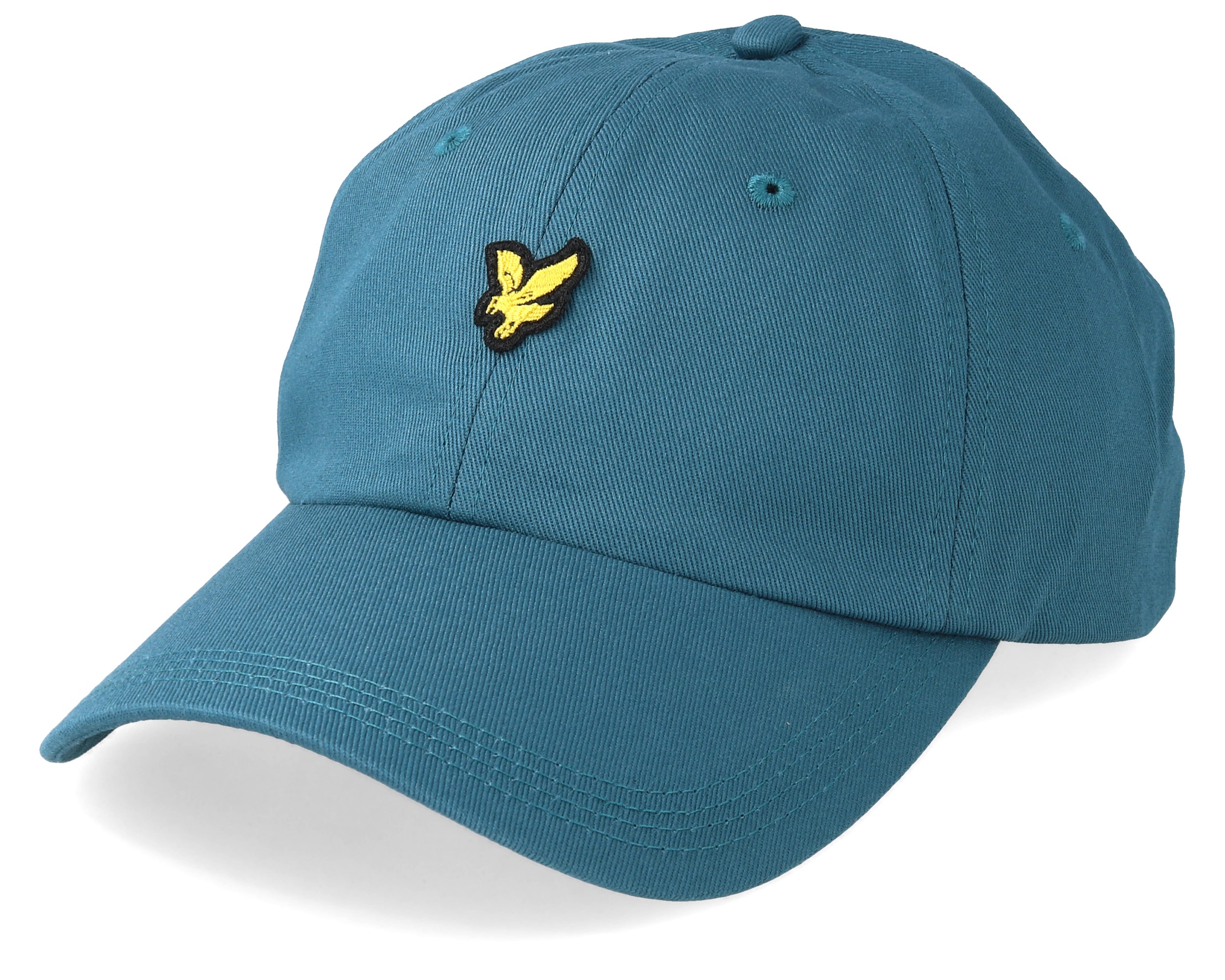 Cotton Twill Baseball Cap Petrol Teal Adjustable Lyle & Scott caps