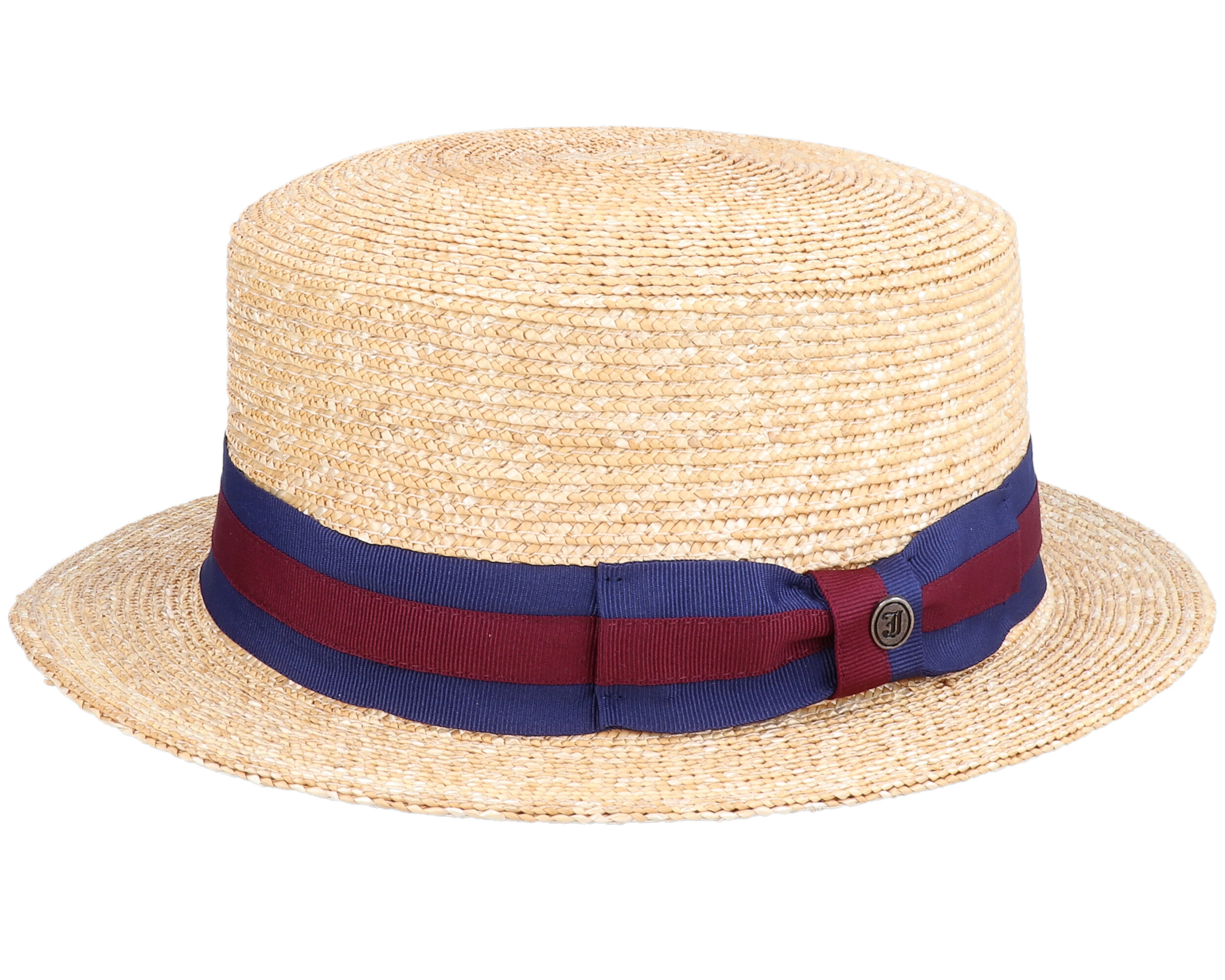 Boater Hat Natural Straw Hat - Jaxon 