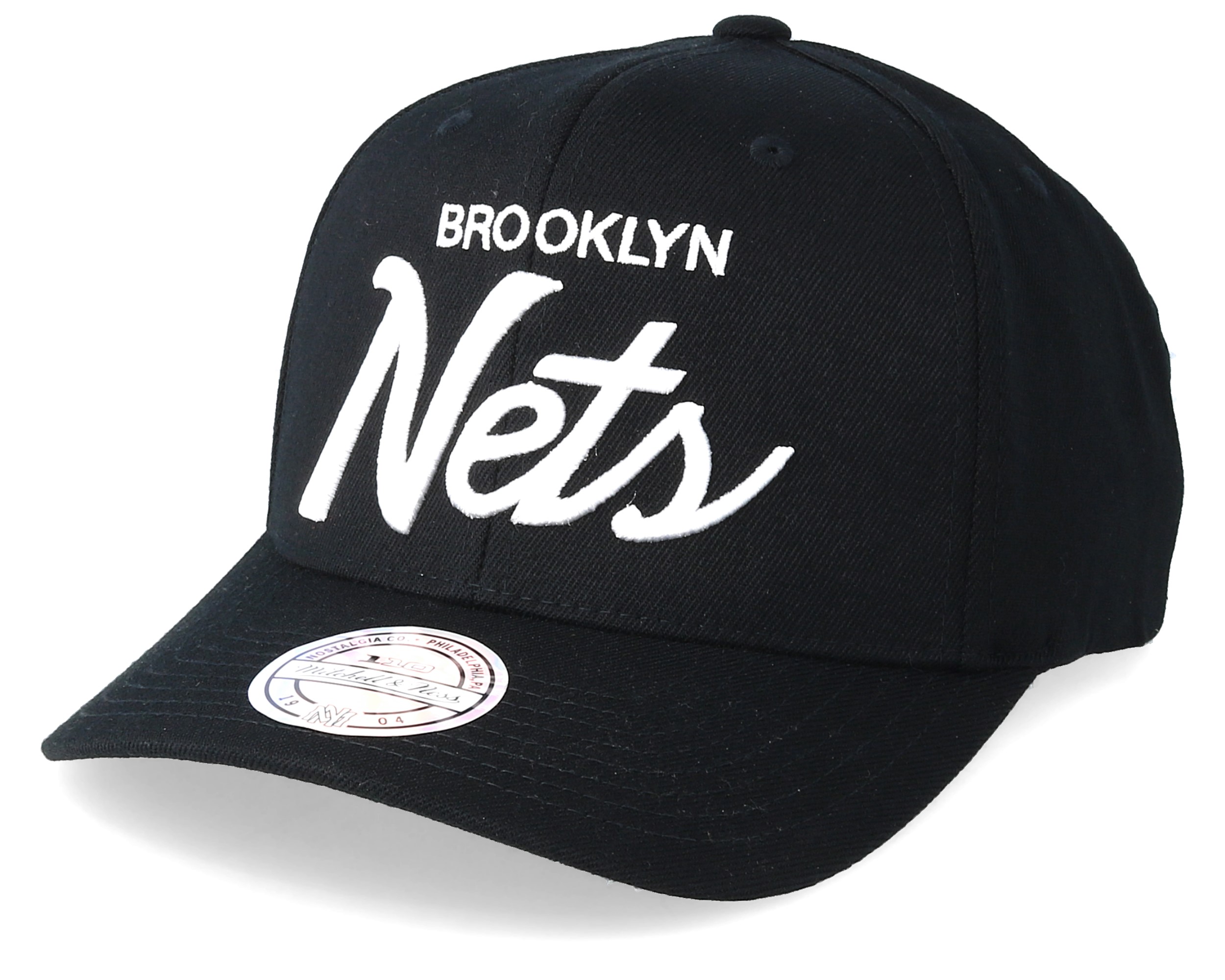 Brooklyn Nets Classic Script 110 Black