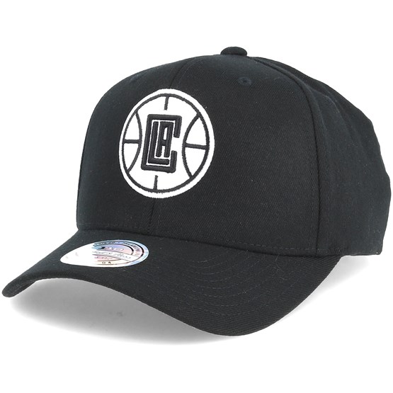 La Clippers Black White 110 Adjustable Mitchell Ness Caps Hatstoreworld Com