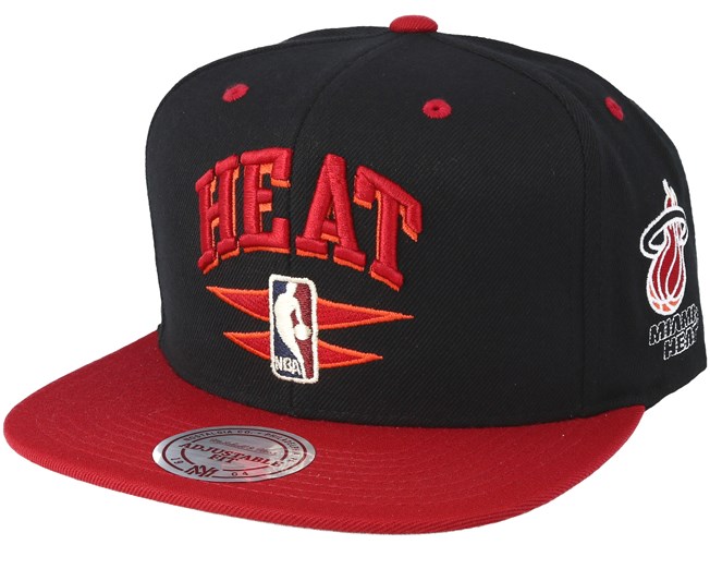 miami heat snapback mitchell and ness