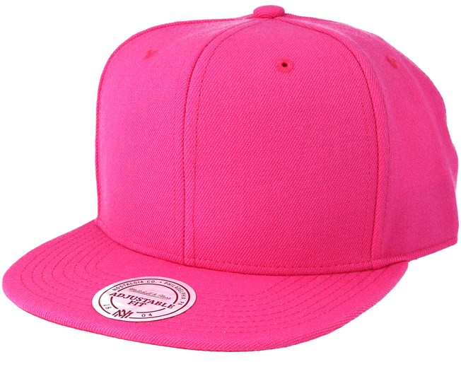 pink mitchell and ness snapback