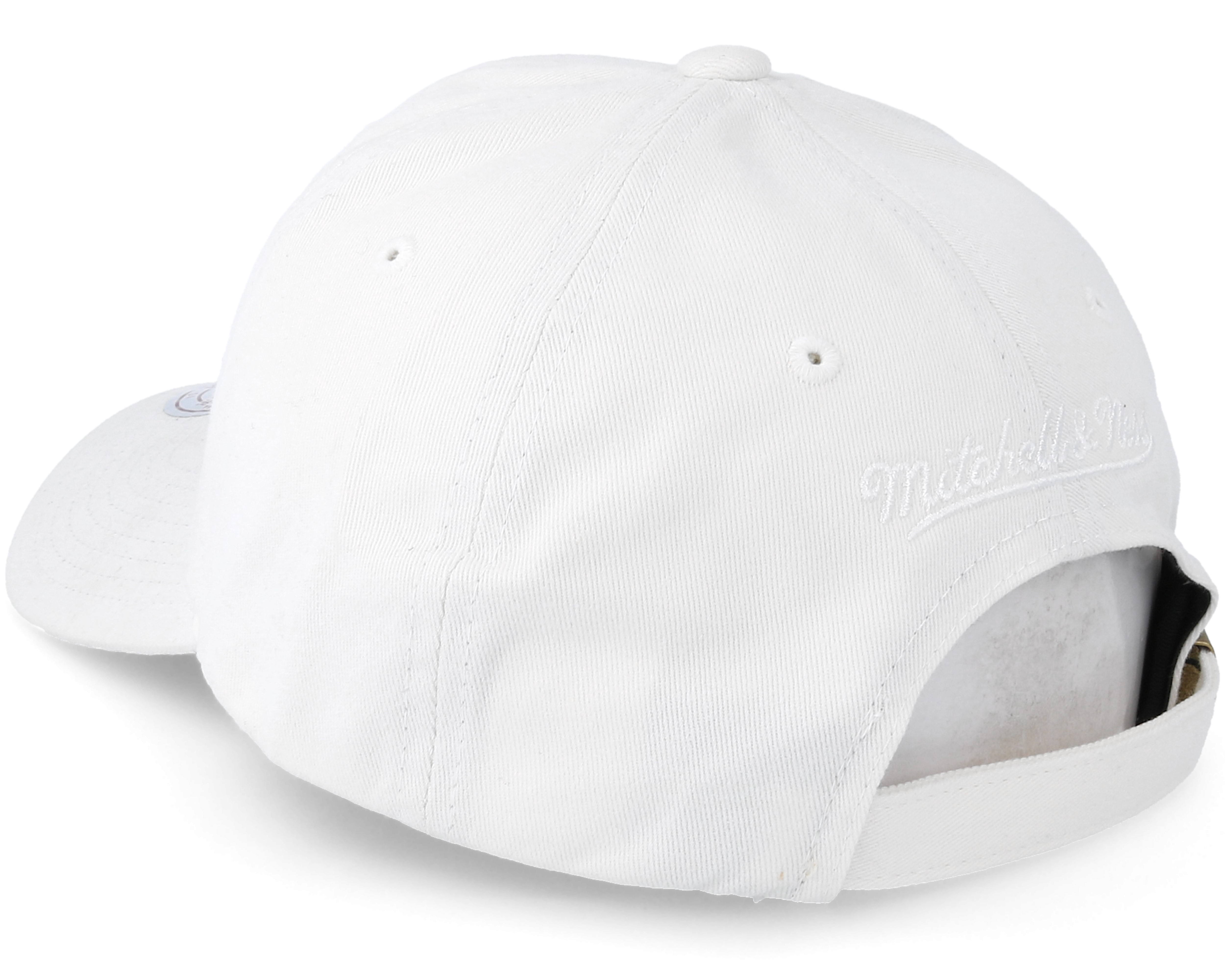 Los Angeles Lakers Small Jersey Dad Hat White Adjustable - Mitchell & Ness caps - Hatstore.no