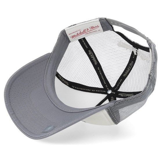 mitchell and ness distressed trucker cap